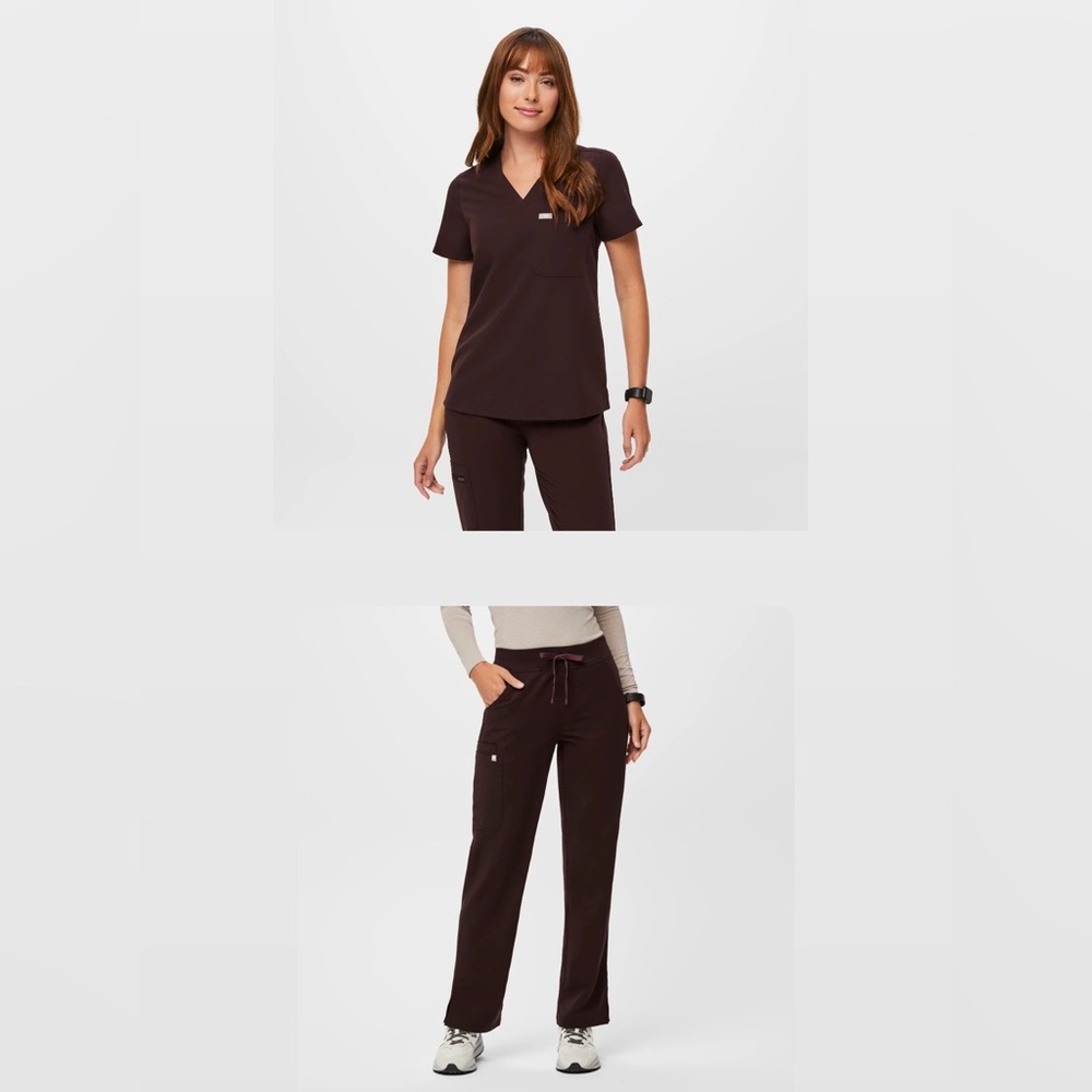 Figs Espresso Top AND Bottom